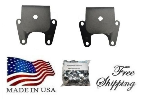 74-93 Dodge D100 D150 2" Drop Lowering Hangers - Click Image to Close